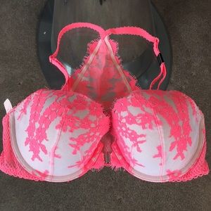 💛Sexy Victoria Secret Lined Demi Racerback Bra💛